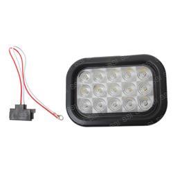 BACKUP LIGHT - 3X5 IN - CLEAR