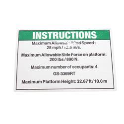 Picture of Decal-Notice-Side Frc-3369 Ans