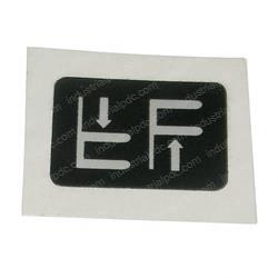 Picture of Decal - Operation Side Shift