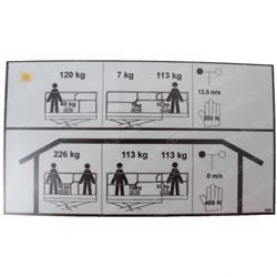 Picture of Decal - Ce 120kg Wind Rating