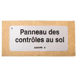 Picture of Decal Label Ground Control Pnl