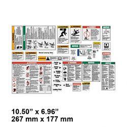 Picture of Decal Kit - Saf/Inst Awps W/ Tb