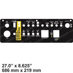 Picture of Decal Platform Control Panel
