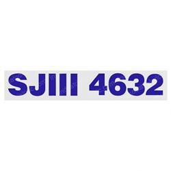 Picture of Label Sjiii 4632 Pictorial
