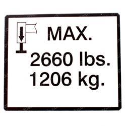 Picture of Decal - Pad Load