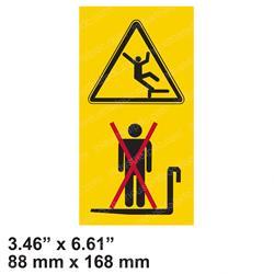 Picture of Decal - Caution No Standing