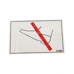 Picture of Decal - No Step