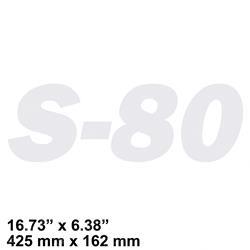 Picture of Decal - Model S-80
