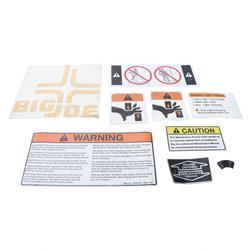 Big Joe 901809 - decal kit, d-40