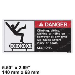 Picture of Decal - Danger No Climbing