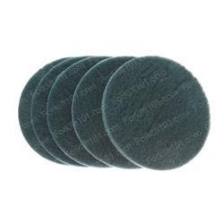 sys60160 PAD-16 INCH BLUE 5 PACK - MEDIUM ABRASIVE/SPRAY CLEANING