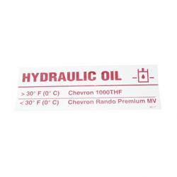 Picture of Decal - Hydraulic Fluid