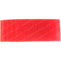 FACTORY CAT EDGE-4053 PAD-14X28 INCH  RED  5 PACK