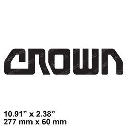 Picture of Decal Crown Heavy