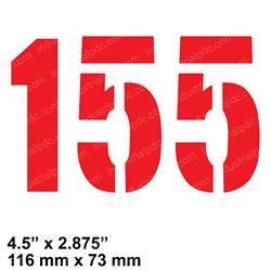 Picture of Decal - Model 155