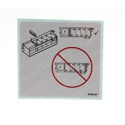 Picture of Decal - Battery Configuration