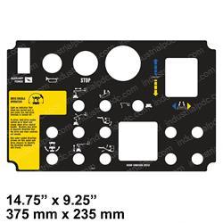 Picture of Decal Platform Control Panel