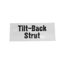 Picture of Decal Tiltback Strut