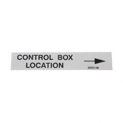 Picture of Decal - Control Box