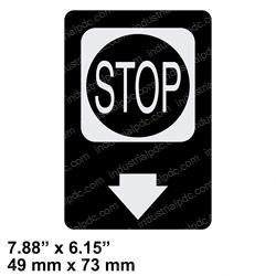 Picture of Decal - Stop
