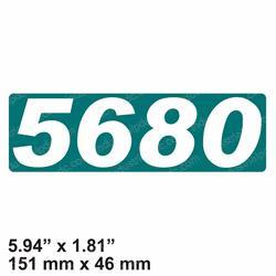 Picture of Decal - Model 5680