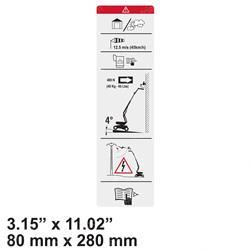 Picture of Decal - Basket Instructions