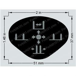 bkl0009380857 DECAL - FORK FUNCTIONS