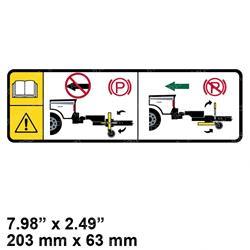 Picture of Decal - No Park Brake