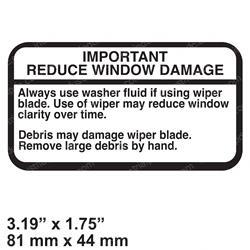 Picture of Decal - Window Damage Reduce