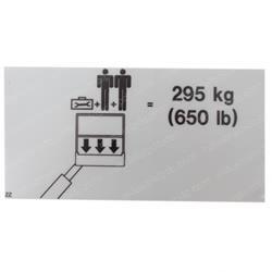Picture of Decal - Capacity Sj40t