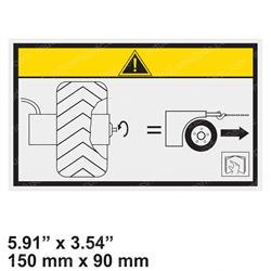 Picture of Decal - Brake Release