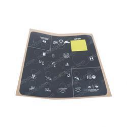 Picture of Decal Ground Control Panel