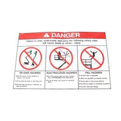 Picture of Decal - Danger Label