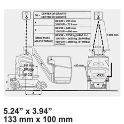 Picture of Decal - Lifting Instructions