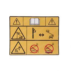 Picture of Decal - Tipping/Elect. Plf (ce)