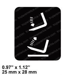 YALE 580008062 DECAL - FORK TILT
