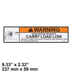 Picture of Decal- Warning Load