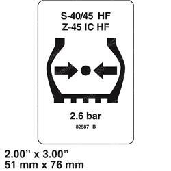 Picture of Decal Hiflot Tire Press S40/45
