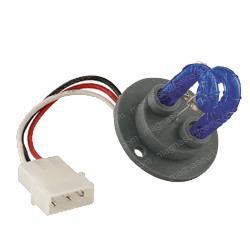 syrs5035-b STROBE HEAD - FLANGE - BLUE AMP CONNECTORS