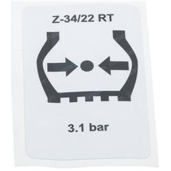 Picture of Decal Label Tire Press Z-34rt