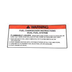 Picture of Decal - Fuel Change Instruction