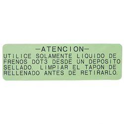 Picture of Plate Caution