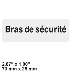 Picture of Decal - Safety Arm (fr)