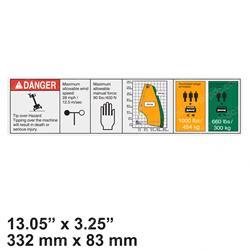 Picture of Decal - Inst Plat Cap Sx125