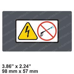 Picture of Decal - Warning Do Not Spray
