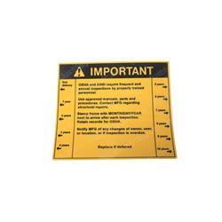 Picture of Annual Inspection Decal