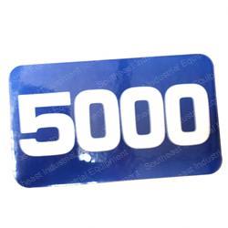  005910751281 DECAL - 5000