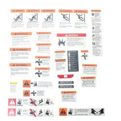 CROWN CR069618 LABELS  DECALS (SC4000) KIT