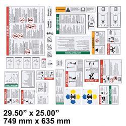 Picture of Decal Kit-Safety/Instr-Words