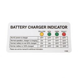 Picture of Charger Indicator Decal
